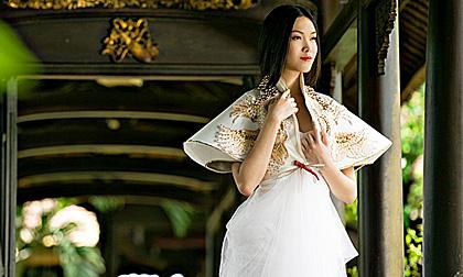 Thùy Dung đẹp thanh thoát, tinh khôi