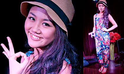 Ngắm Văn Mai Hương diện jumpsuit trẻ trung đi tập hát