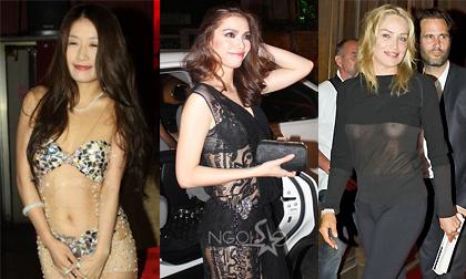 Sao Âu Á đọ da thịt với váy xuyên thấu (P7)