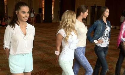 Nhật ký Miss World 2012: Các thí sinh chính thức tập luyện cho đêm Chung Kết