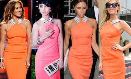 Khi sao Âu - Á không ngại 'mượn váy' nhau