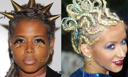 Dị hợm như mái tóc của sao