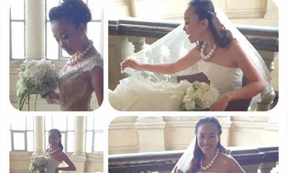 Rò rỉ ảnh cưới lung linh của Đoan Trang