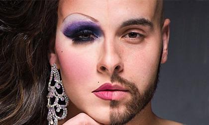 Ngắm khuôn mặt nửa nam, nửa nữ lạ kỳ