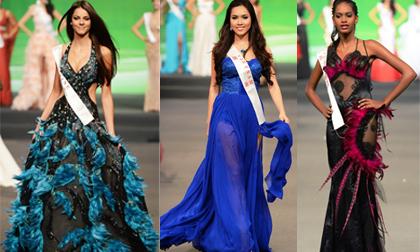Nhật ký Miss World 2012: Hoàng My tự tin trong váy dạ hội cùng các nước bạn