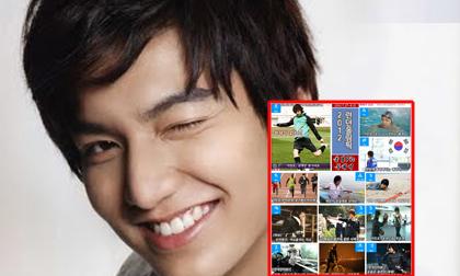 Mỹ nam Lee Min Ho tham gia 12 môn thi đấu tại Olympic London 2012?