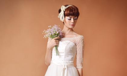 Hoàng Oanh next top đẹp tuyệt trần khi làm cô dâu