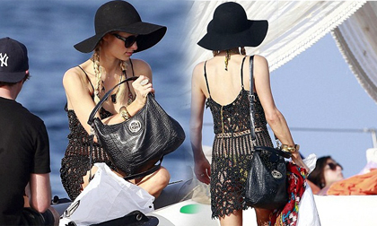 Paris Hilton khoe eo thon lưng nuột
