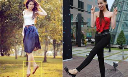 Kết hợp trang phục với giày bệt tuyệt đẹp như Hà Hồ