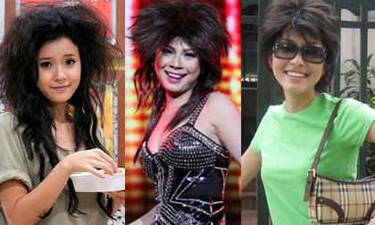 Những kiểu tóc "tổ quạ kinh điển" của mỹ nhân Việt