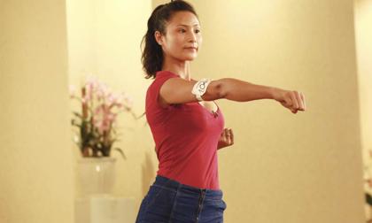 "Tròn mắt" xem thí sinh Next Top trình diễn võ thuật điêu luyện