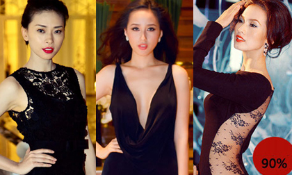 11 bộ đầm đen khiến cánh mày râu "liêu xiêu"