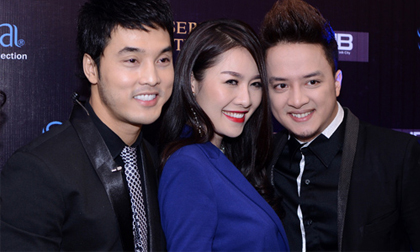 Cao Thái Sơn tình tứ bên người đẹp tại sinh nhật Ưng Hoàng Phúc