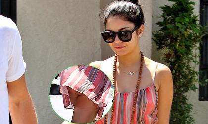  Vanessa Hudgens "quên" mặc nội y đi ăn trưa