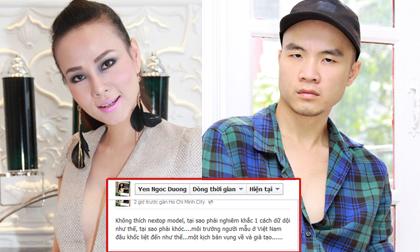 Dương Yến Ngọc chê VNTM giả tạo, Đỗ Mạnh Cường lại "xù lông"!