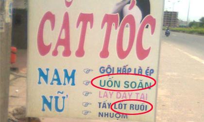 'Ngẩn ngơ' vì những tấm biển quảng cáo siêu đặc biệt