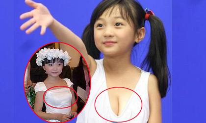 Nhìn lại Sao nhí hot nhất Trung Quốc khi lộ khe ngực như thiếu nữ