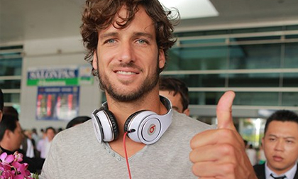 Tay vợt số 15 thế giới rạng rỡ chào Việt Nam