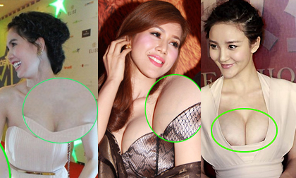 Cận cảnh những bộ ngực nổi gân xanh của mỹ nhân 