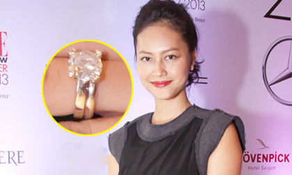 Đỗ Hải Yến lộ nhẫn cưới 'khủng'