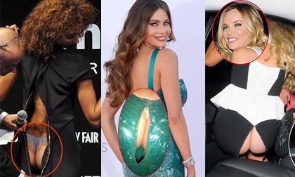 Những vụ bục váy áo để đời của sao