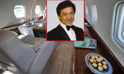 Khám phá chuyên cơ 30 triệu USD của Thành Long