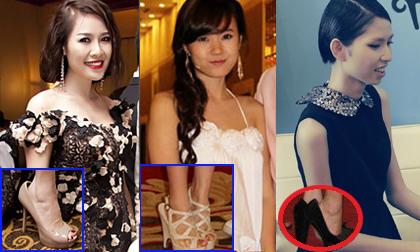 Bi hài kiểu đi 'bơi trong giày' của sao