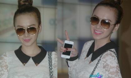 Angela Phương Trinh trẻ trung tại thủ đô Hà Nội