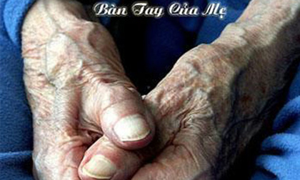 Bức ảnh 'Bàn tay của mẹ' khiến hàng nghìn con tim rơi lệ