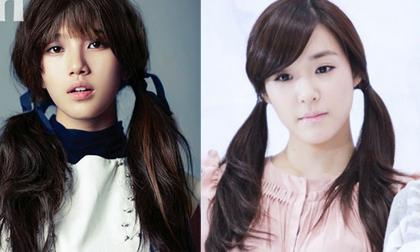 Mỹ nhân Hàn "đọ" nét ngây thơ cùng tóc buộc 2 bên
