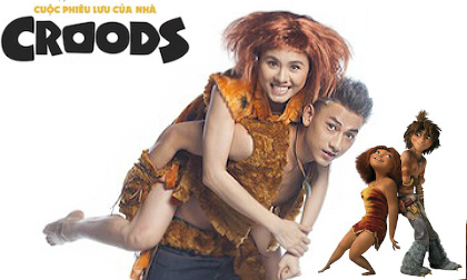 Vân Trang và Isaac "tình tứ" lồng tiếng cho cặp đôi phim hoạt hình