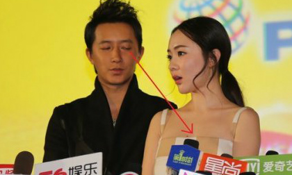 Trai trẻ Han Kyung chăm chăm "nhòm ngực" Hoắc Tư Yến