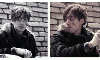 "Hoàng tử Châu Á" Kim Hyun Joong mặt mũi lấm lem đi ăn xin