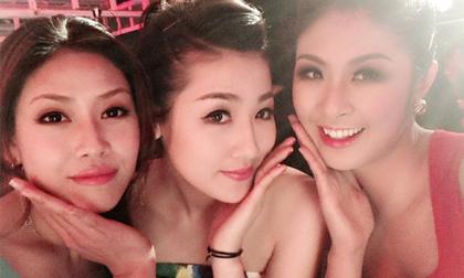 Bộ ba đại mỹ nhân Việt nhí nhảnh đọ nhan sắc