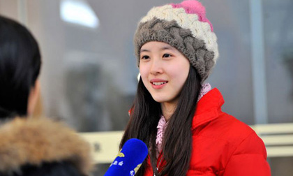 Ngẩn ngơ vì vẻ trong sáng của hot girl đẹp nhất Trung Quốc