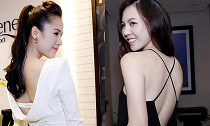 Thái Hà, Trà Giang “đọ” eo thon, lưng trần nóng bỏng