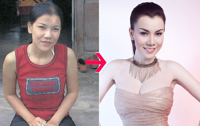 "Giật mình" trước nhan sắc thật của "Đối thủ Ngọc Trinh"