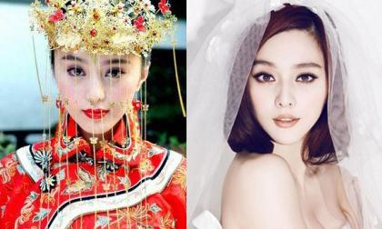 Mỹ nhân Hoa ngữ đẹp mê hồn trong trang phục cưới cổ trang và hiện đại