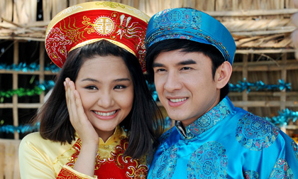 Đan Trường và Miu Lê tổ chức "đám cưới"