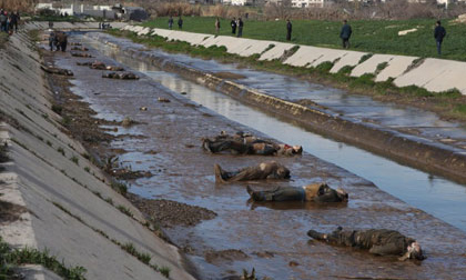 Hơn 80 thi thể nổi trên sông ở Aleppo