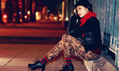 Bảo Nhi "lạ lẫm" những ngày đầu năm