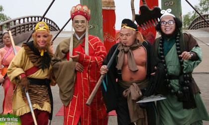 Dân mạng sôi sục vì Thúy Hạnh biến thành Tôn Ngộ Không