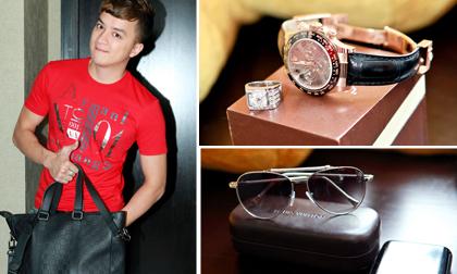 "Khám" túi Cao Thái Sơn chiêm ngưỡng nhẫn 2 tỷ, đồng hồ 680 triệu