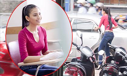Độc quyền: Bắt gặp Trương Thị May đi học Anh ngữ chuẩn bị cho HHHV