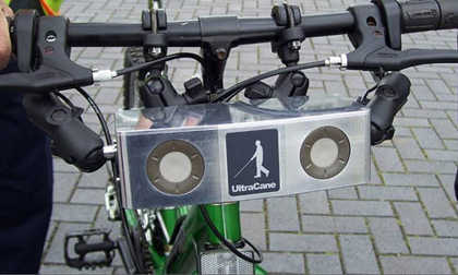 Thiết bị hỗ trợ giúp người khiếm thị tự đi xe đạp