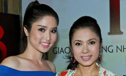 Vợ tiền đạo Phan Thanh Bình "đọ sắc" với Việt Trinh