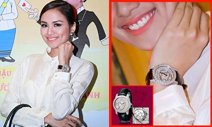 Diễm Hương đeo đồng hồ nạm kim cương hơn 5 tỷ 