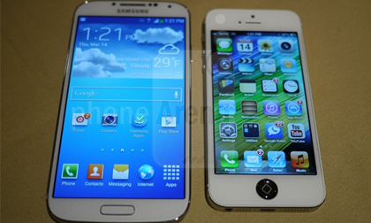Độ phản hồi của iPhone nhanh gấp đôi Galaxy S4