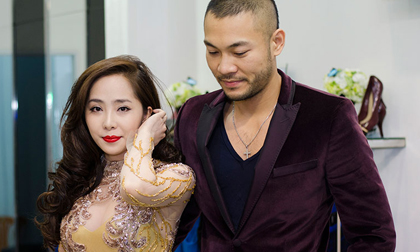 "Cá sấu chúa" Quỳnh Nga được bạn trai tháp tùng đi diễn