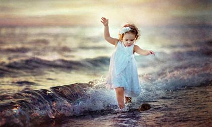 Ngỡ ngàng với những bức ảnh đẹp như tranh về trẻ thơ